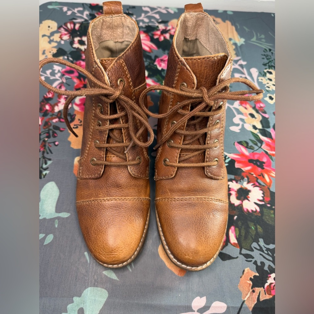 💙Fat Face brown boots